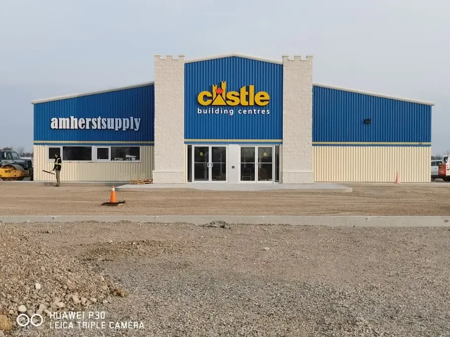 Amherst Supply delivery truck